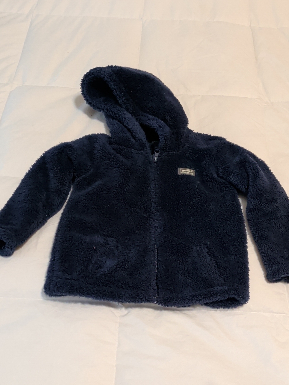 Eddie Bauer Kids Plush Hooded Jacket - Dark Navy